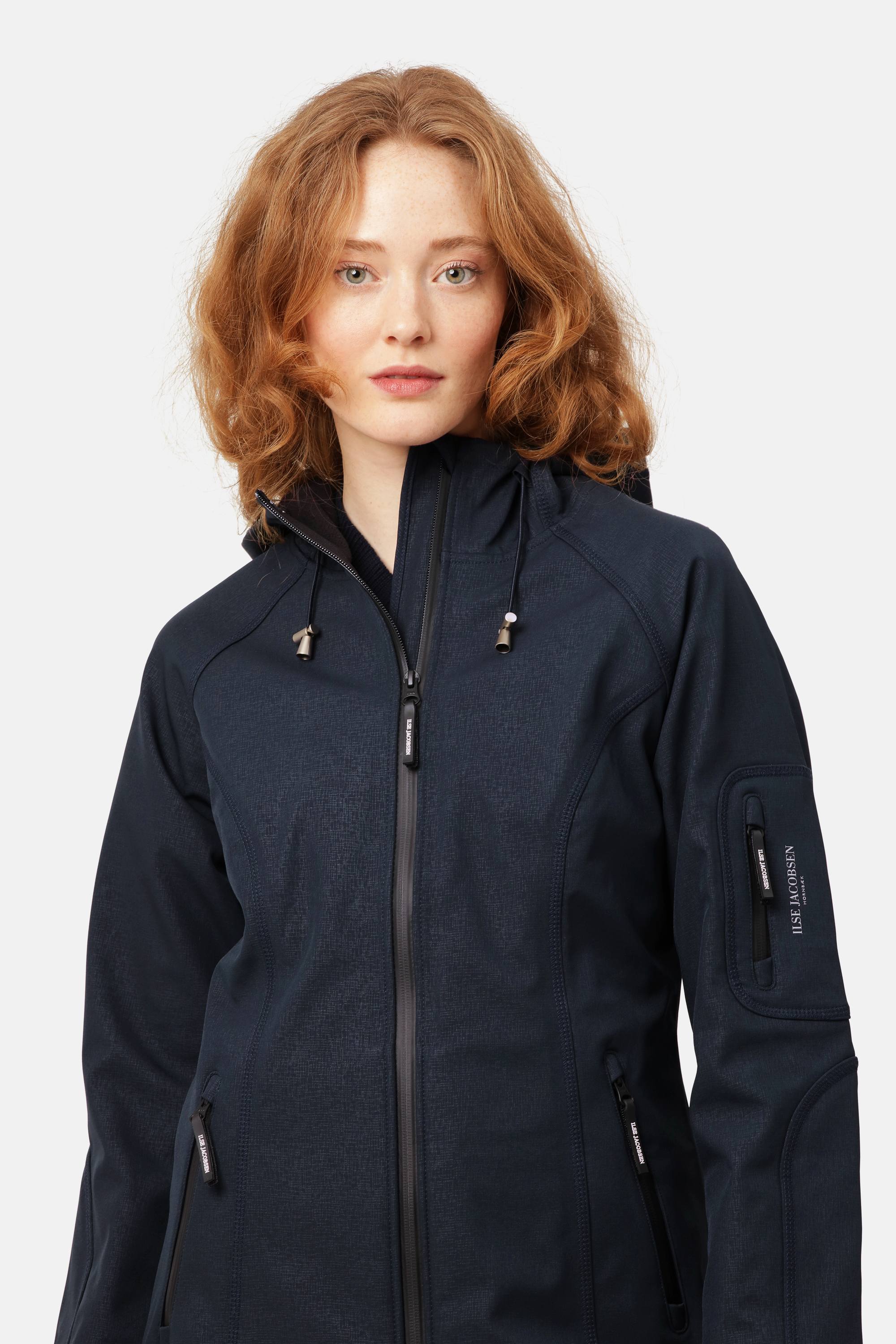 Softshell Regenmantel - Dark Indigo